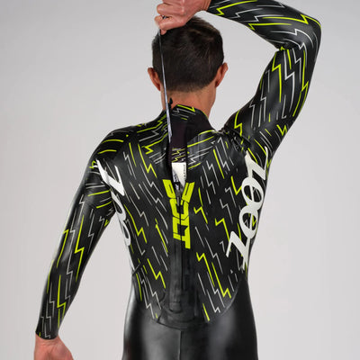 ZOOT BOLT WETSUIT NEON GREEN/SILVER (hombre)