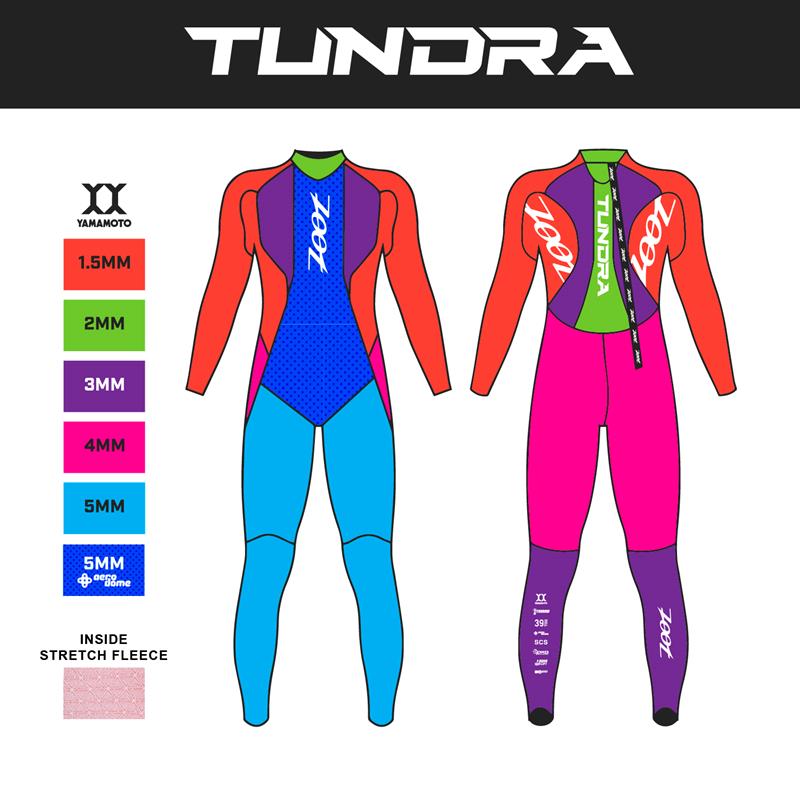 Zoot Sports WETSUITS Men's Tundra - Ice Blue