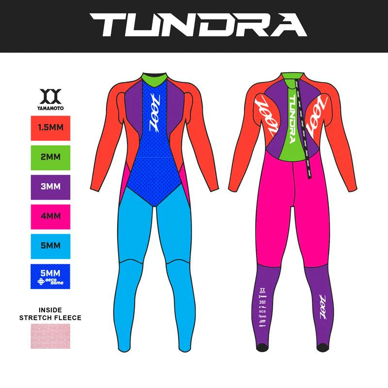 ZOOT TUNDRA WETSUIT ICE BLUE (hombre)
