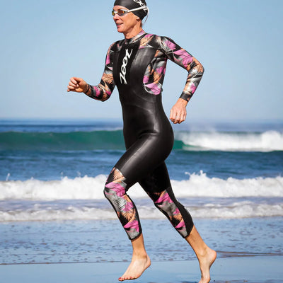 ZOOT KONA WETSUIT PINK FLORA (mujer)