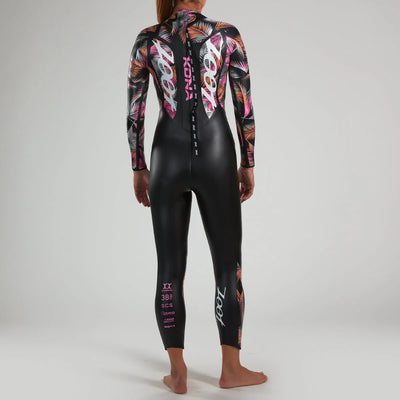 ZOOT KONA WETSUIT PINK FLORA (mujer)