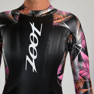 ZOOT KONA WETSUIT PINK FLORA (mujer)