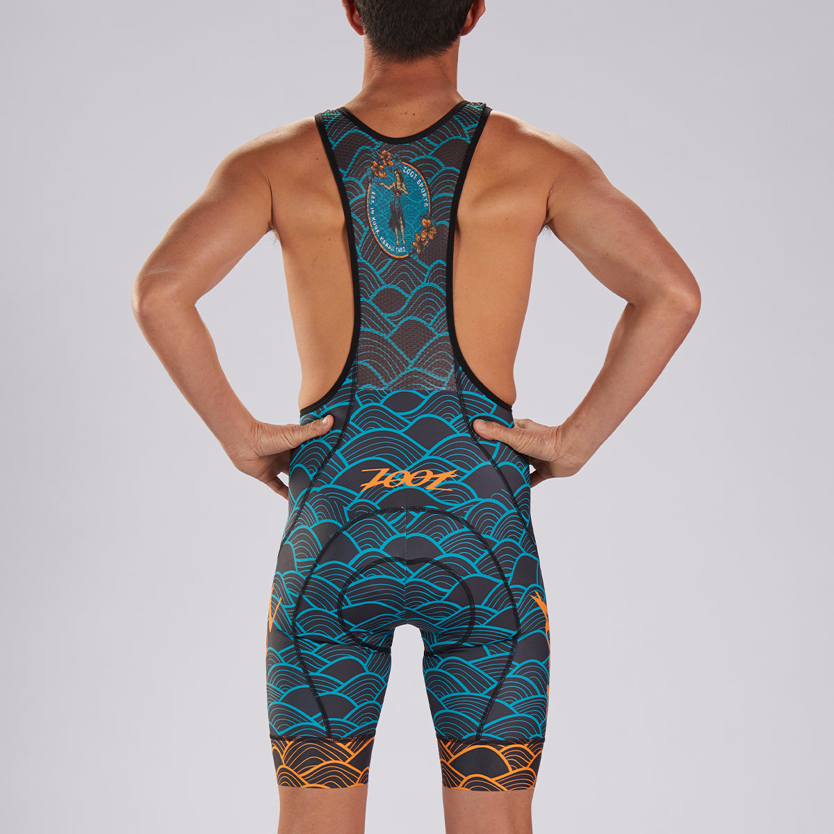 BIBSHORT DE CICLISMO ALOHA (hombre)