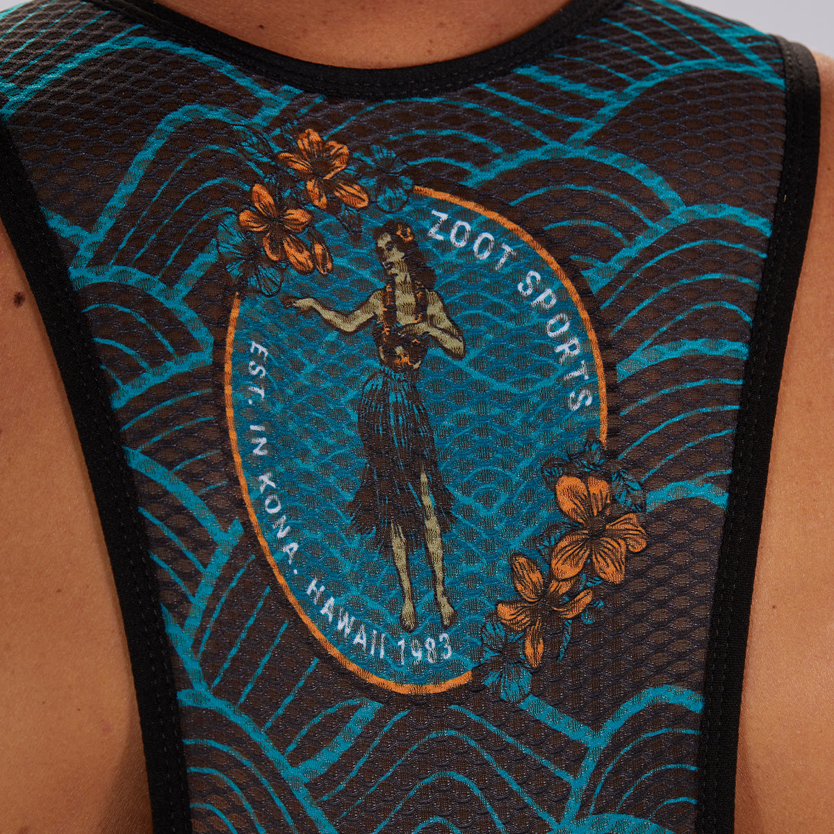 BIBSHORT DE CICLISMO ALOHA (hombre)