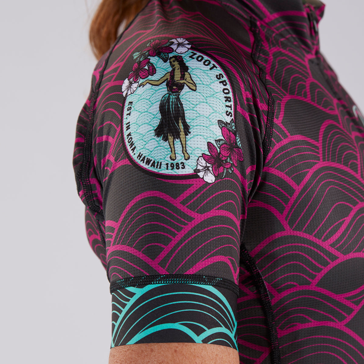 TRICOTA DE CICLISMO ALOHA (mujer)