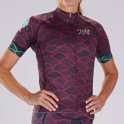 TRICOTA DE CICLISMO ALOHA (mujer)